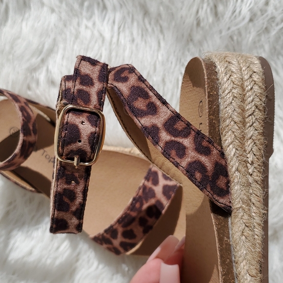 Leopard Espradilles Sandals - Picture 3 of 3